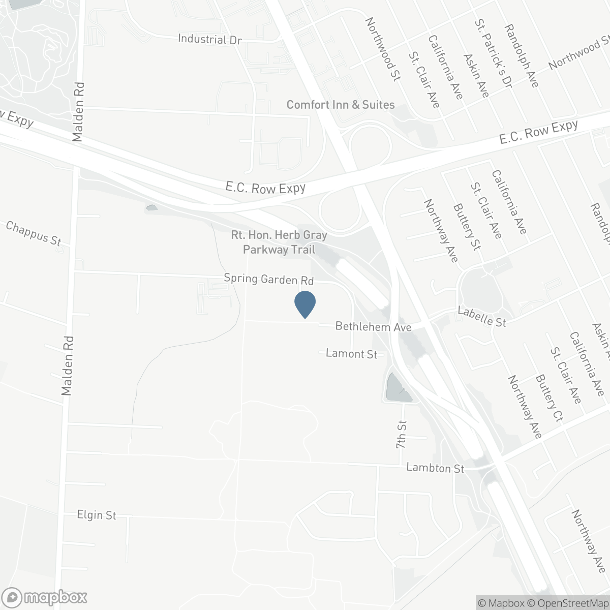 V/L YORKTOWN AVENUE, Windsor, Ontario N9E 3T4